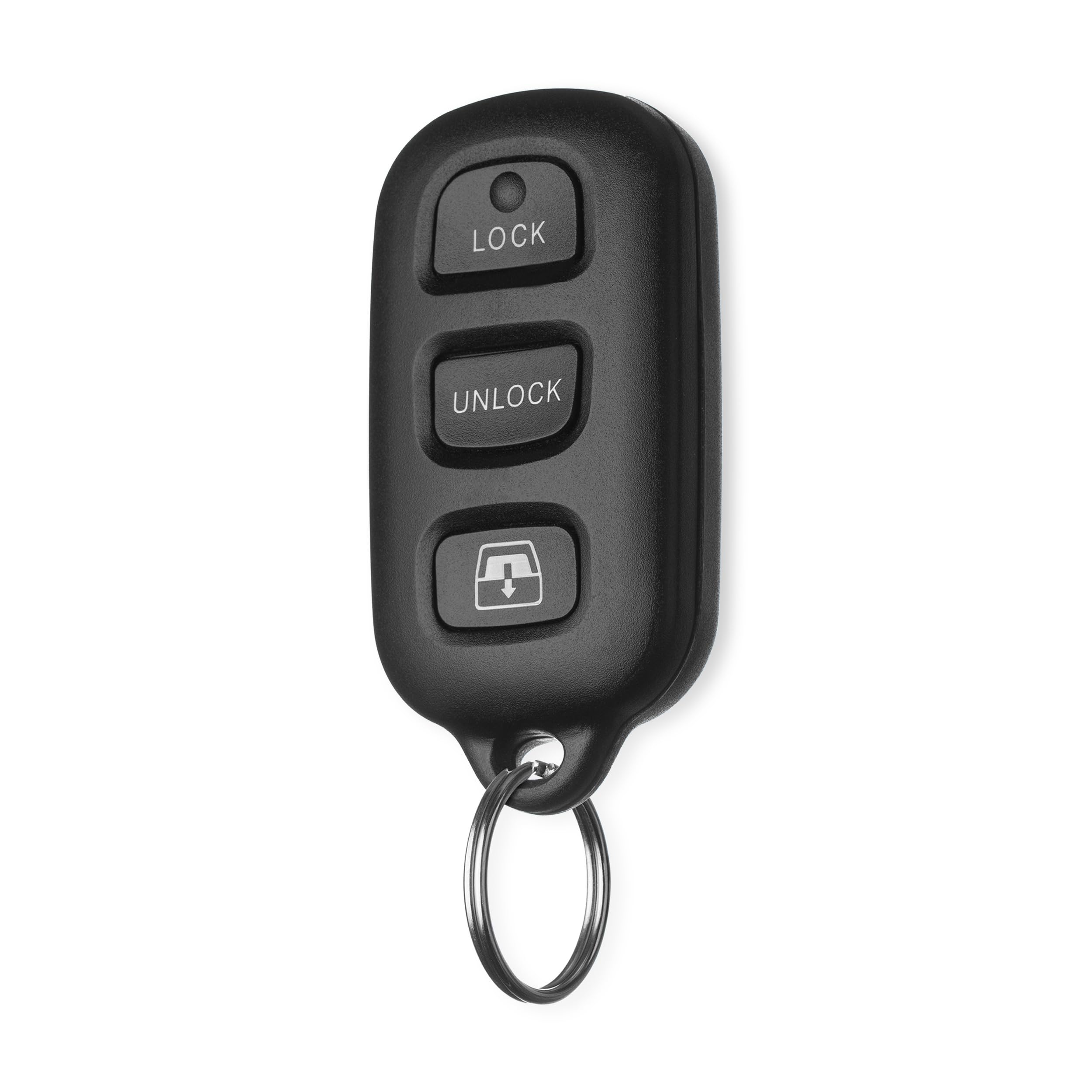 FOBTEK Key Fob Keyless Entry Remote for Toyota 4Runner Sequoia Replacement for HYQ12BBX, 89742-35050 (3-Button)
